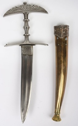 A Kafir Dagger Jamdhar Katari from the Hindu Kush, Probably Late 19th Century