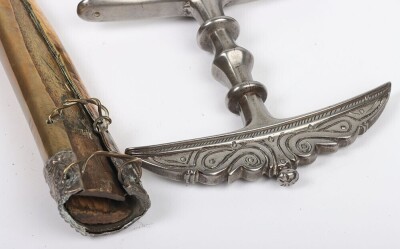A Kafir Dagger Jamdhar Katari from the Hindu Kush, Probably Late 19th Century - 4