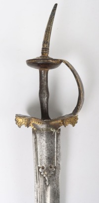 Scarce Indian Sword Khanda, 19th Century