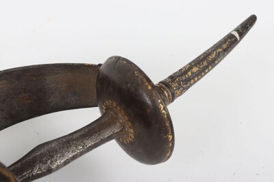 Scarce Indian Sword Khanda, 19th Century - 8