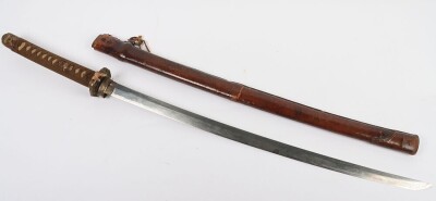 WW2 Japanese Army Officer&rsquo;s Sword Katana - 4