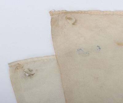 WW2 Japanese Signed Prayer Flag, - 4