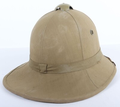 WW2 Italian Army Generals Tropical Sun Helmet - 5