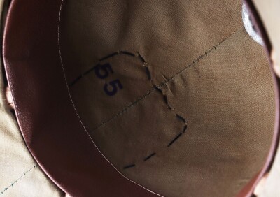 WW2 Italian Army Generals Tropical Sun Helmet - 7