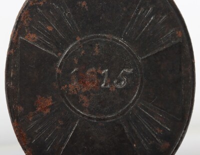 Prussian 1815 Waterloo Medal for Non-Combatant's - 5