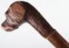 Two dog head walking sticks - 12