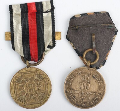 Imperial German 1870-1871 Franco-Prussian War Medals - 2