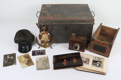 Imperial German Naval Photograph Album Group of China and Orient Interest Circa 1900,