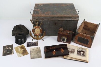 Imperial German Naval Photograph Album Group of China and Orient Interest Circa 1900,