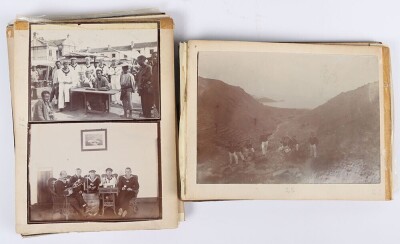 Imperial German Naval Photograph Album Group of China and Orient Interest Circa 1900, - 9