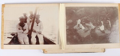 Imperial German Naval Photograph Album Group of China and Orient Interest Circa 1900, - 12