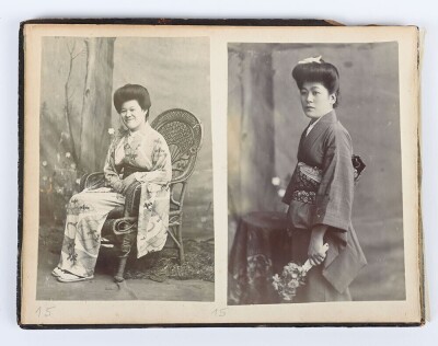 Imperial German Naval Photograph Album Group of China and Orient Interest Circa 1900, - 17