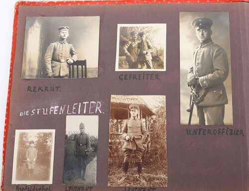WW1 Great War German Photograph Album.