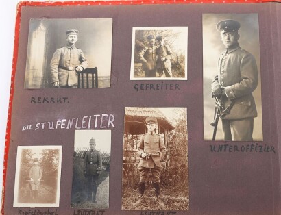 WW1 Great War German Photograph Album.