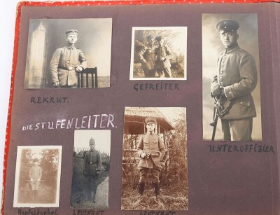 WW1 Great War German Photograph Album.