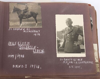 WW1 Great War German Photograph Album. - 2