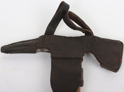 WW1 Imperial German Pioneer Troops Axe and Leather Carrier. - 5
