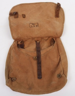 WW1 Imperial German Bread Bag, 1916 Dated. - 2