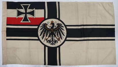 WW1 Imperial German Kriegsmarine Flag.