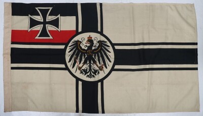 WW1 Imperial German Kriegsmarine Flag.