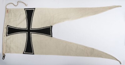 WW1 Imperial German Kreigsmarine, Navy Commodores Flag. - 2