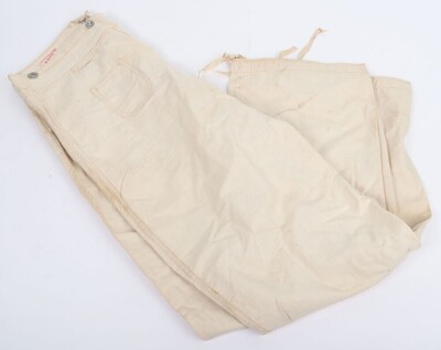 WW1 Imperial German White Fatigue Trousers.