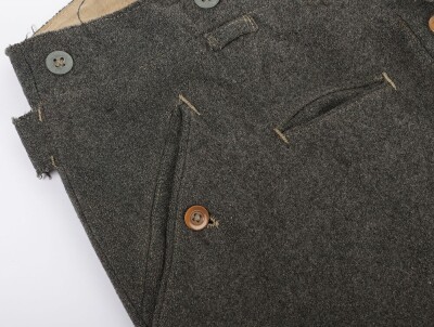 WW1 Imperial German M1907 Field Grey Trousers. - 4