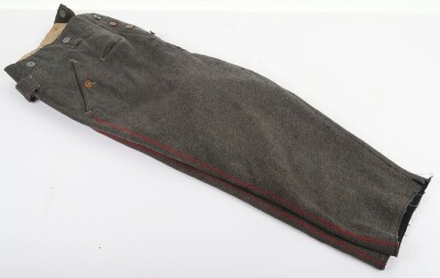 WW1 Imperial German M1907 Field Grey Trousers. - 7