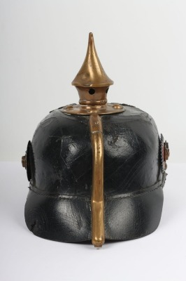 Imperial German Oldenburg Infantry Regiment Other Ranks Pickelhaube, - 3