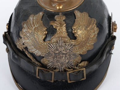 Imperial German Oldenburg Infantry Regiment Other Ranks Pickelhaube, - 10