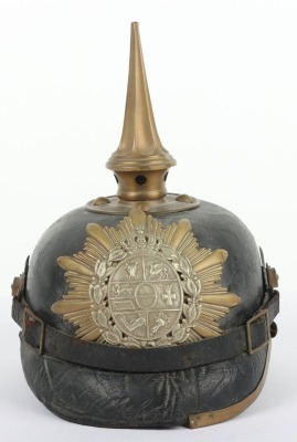 Imperial German Mecklemburg-Schwerin Other Ranks Pickelhaube