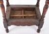 An oak walking stick/umbrella stand - 5