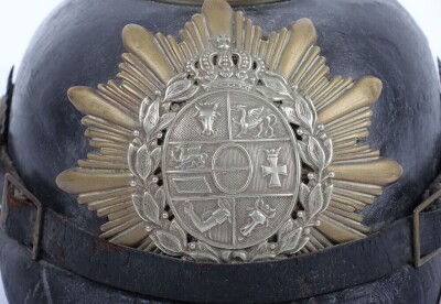 Imperial German Mecklemburg-Schwerin Other Ranks Pickelhaube - 6