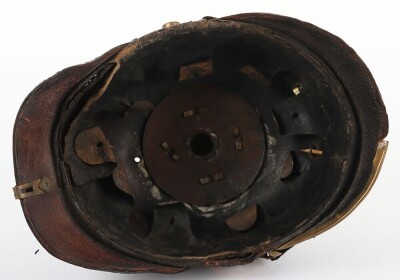 Imperial German Mecklemburg-Schwerin Other Ranks Pickelhaube - 11