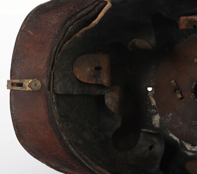 Imperial German Mecklemburg-Schwerin Other Ranks Pickelhaube - 12