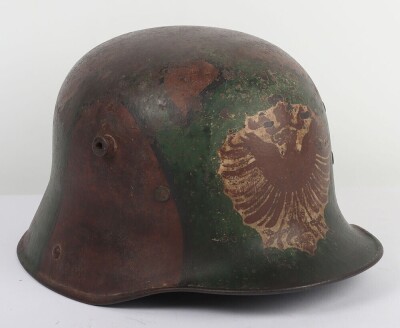 Imperial German Camouflaged Steel Helmet - 2