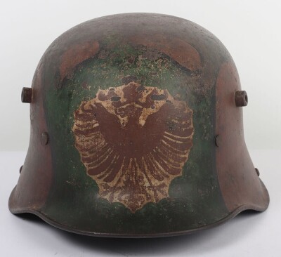 Imperial German Camouflaged Steel Helmet - 3
