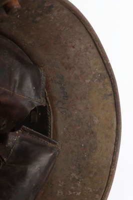 WW1 German M-16 Camouflaged Steel Combat Helmet - 5