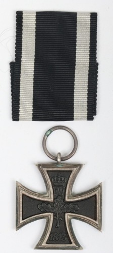 Rare 1813 Prussian Kingdom Prinzen Size Iron Cross 2nd Class