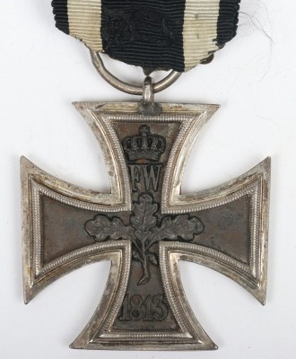 1870 Iron Cross 2nd Class with 25 Year Jubilee Oak Leaf, - 4
