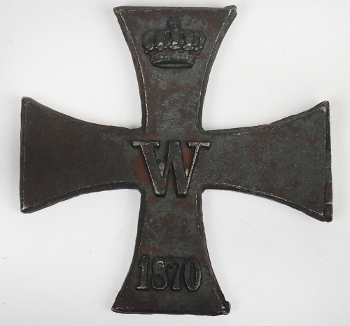 1870 Iron Cross 2nd Class Central Core