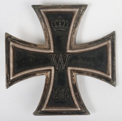 WW1 Imperial German Iron Cross 1st Class