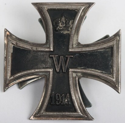 WW1 Imperial German Iron Cross 1st Class in Screw Back