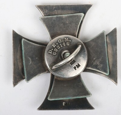 WW1 Imperial German Iron Cross 1st Class in Screw Back - 2