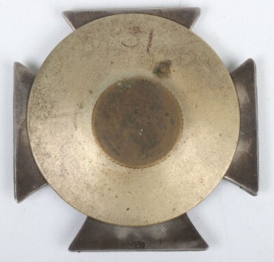WW1 Imperial German Iron Cross 1st Class in Screw Back - 2