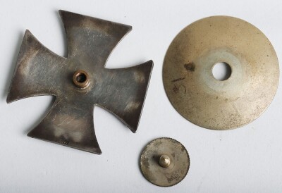 WW1 Imperial German Iron Cross 1st Class in Screw Back - 3