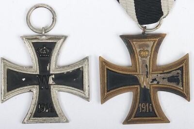 WW1 Imperial German Iron Cross 2nd Class Medals - 2