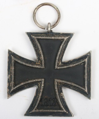WW2 1939 Iron Cross 2nd class Round 3" by Deschler & Sohn - 5
