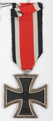1939 Iron Cross 2nd Class Round 3" Thick Variant by Deschler & Sohn - 2