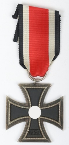 1939 Iron Cross 2nd Class Round 3" Thick Variant by Deschler & Sohn